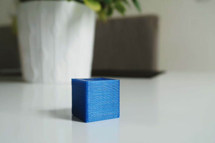 Výtisk po kalibraci